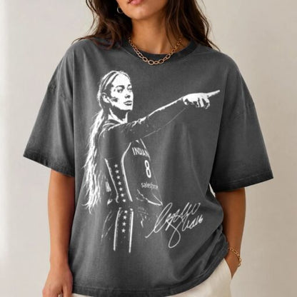 Sophie Pointing Basketball Shirt